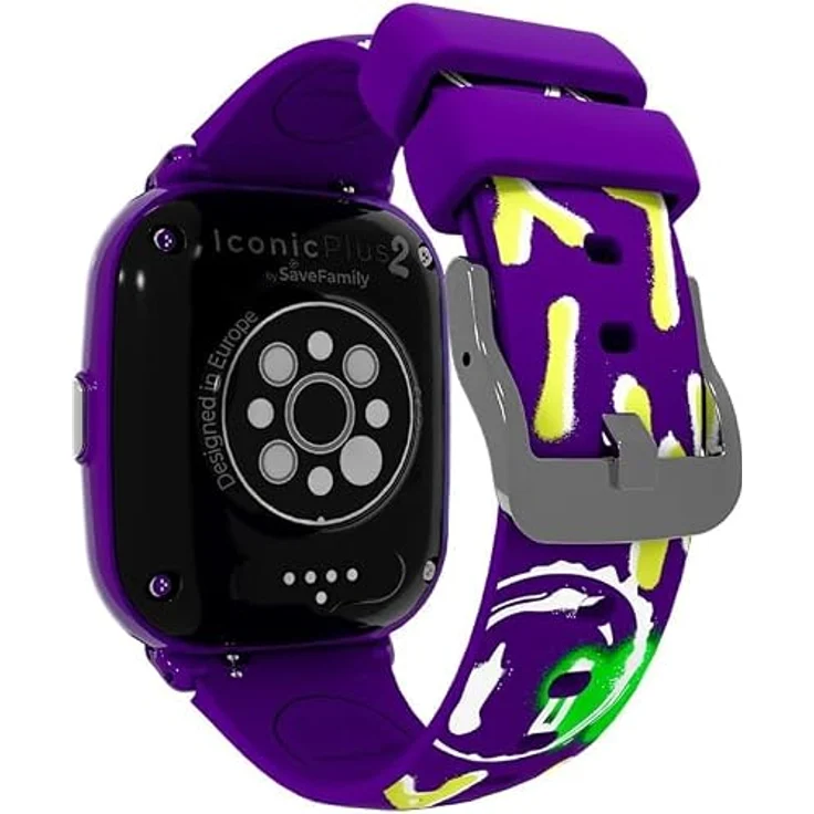 Save Family Iconic Plus 2.0 (4G), Smartwatch mit GPS, SOS-Funktion, 8 GB Speicher, in Gotham Black – Bild 3