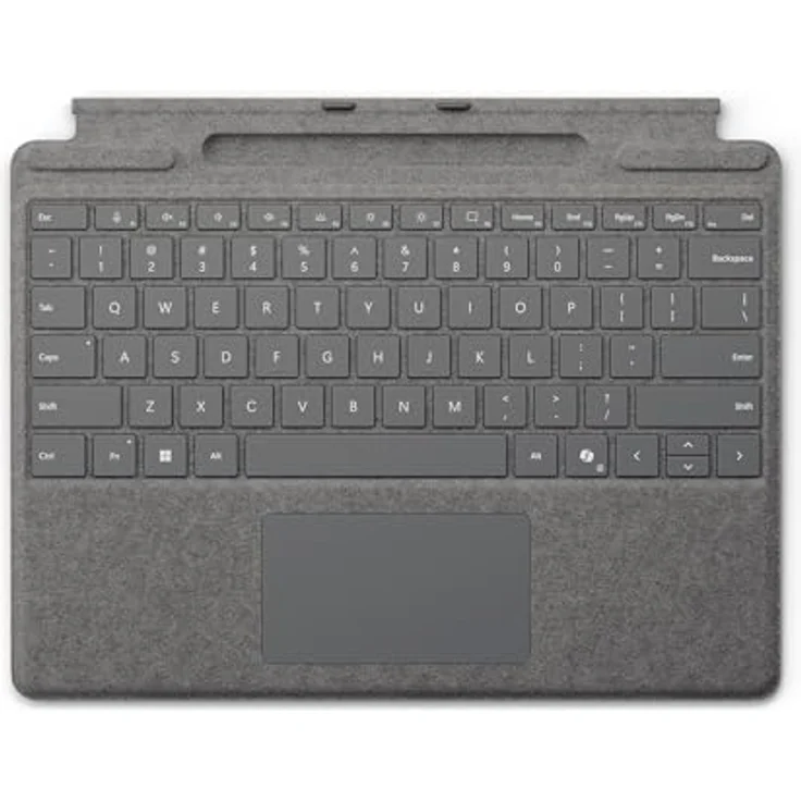 Microsoft Tastaturschutz 8XA-00249, praktisches Tastatur- und Maus-Case mit HUECO PEN PLATINUM Fach, staub- und schmutzgeschützt – Bild 1