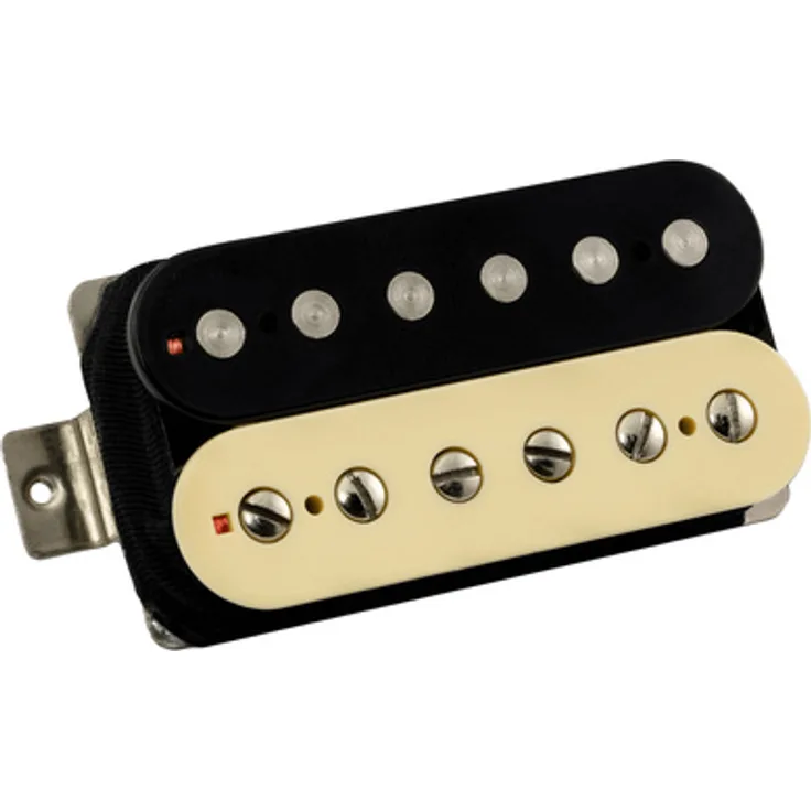 Friedman Classic Plus Humbucker Bridge Zebra, E-Gitarre Tonabnehmer mit Vintage- und modernen Sounds, Standard Saitenabstand, 4-adrig, Alnico 5 Magnet