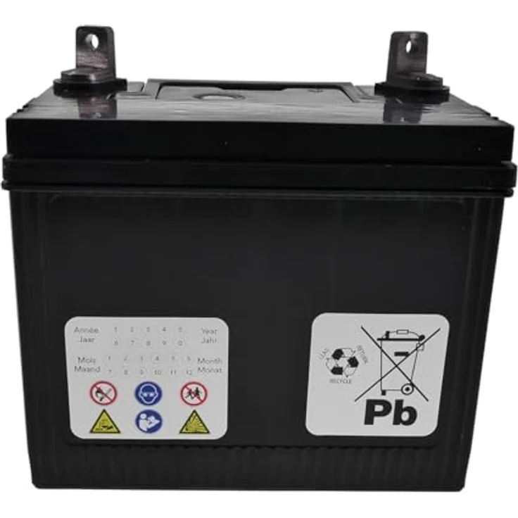 Landport Batterie 12V 24Ah für Rasenmäher Rasentraktor LB U1-300MF, Hochleistungsfähige Energieversorgung mit 300 CCA – Bild 5