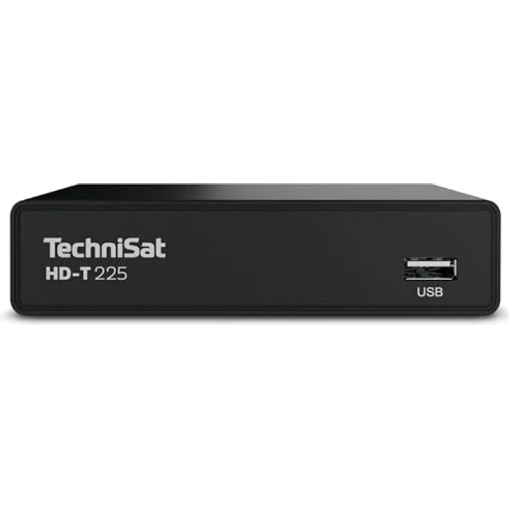 TechniSat HD-T 225, Kompakter DVB T2 HD Receiver mit HEVC H265, USB Mediaplayer, HDMI, SCART, 12V tauglich, schwarz – Bild 3