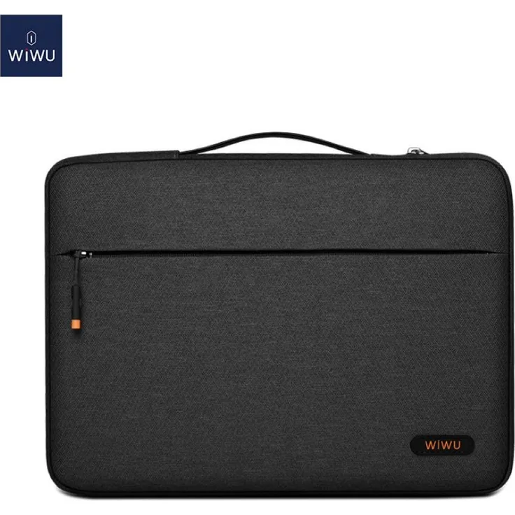 Wiwu Pilot Laptop Sleeve, wasserdichte Laptoptasche für Laptops, Schwarz