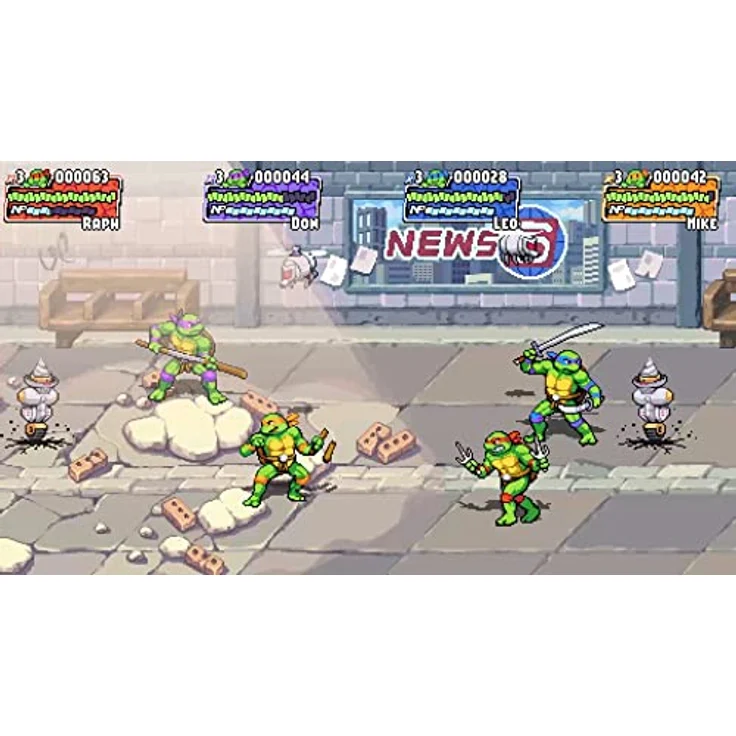 Merge Games Teenage Mutant Ninja Turtles: Shredder's Revenge, PS5-Spiel mit actionreichem Multiplayer-Modus – Bild 4