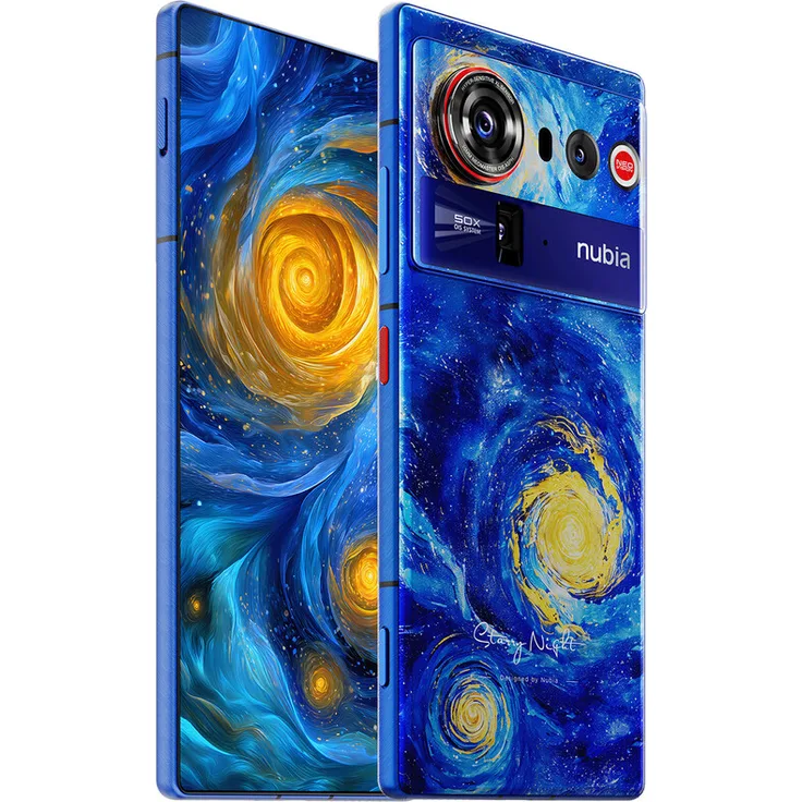 nubia Z80 Ultra 5G unverschlossenes Android-Smartphone, Gaming-Smartphone, 50 MP KI-Triple-Kamera, 80 W kabelloses Aufladen, 6,8 Zoll 144 Hz AMOLED-Fullscreen, 16 GB RAM + 512 GB Speicher, Snapdragon 8 Elite Gen 5