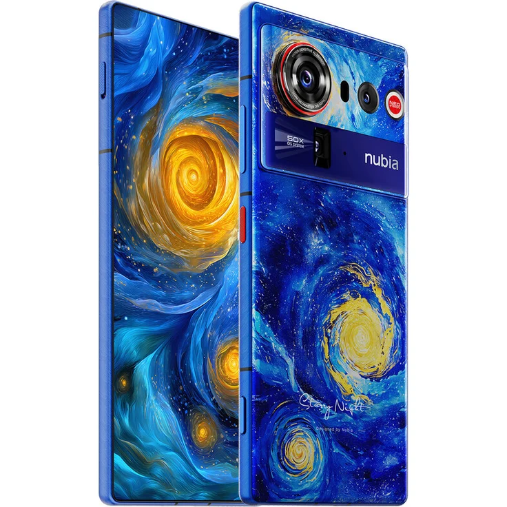 nubia Z80 Ultra 5G unverschlossenes Android-Smartphone, Gaming-Smartphone, 50 MP KI-Triple-Kamera, 80 W kabelloses Aufladen, 6,8 Zoll 144 Hz AMOLED-Fullscreen, 16 GB RAM + 512 GB Speicher, Snapdragon 8 Elite Gen 5