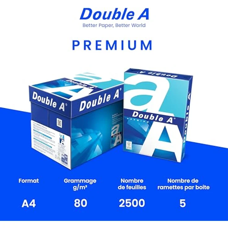 Double A Premium 80 g-m² DIN A4 Kopierpapier – Bild 14