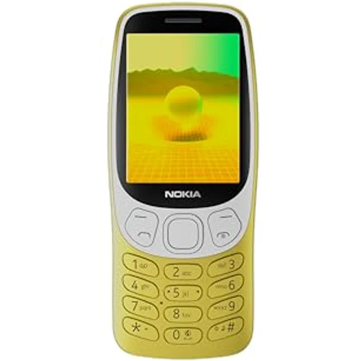Nokia 3210 Gold 4G – Handy mit großem Display, bequemer Tastatur und Retro-Schnittstelle – Bild 2