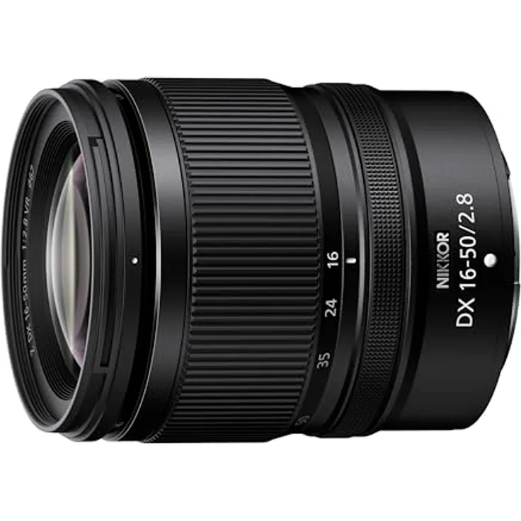 Nikon Nikkor Z DX 16-50mm f/2.8 VR, lichtstarkes Zoom-Objektiv mit Bokeh, 330 g, Bildstabilisator