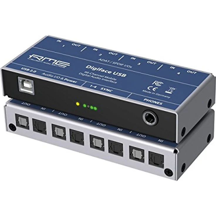 RME Digiface USB, USB Audio Interface für Pro Audio mit hochwertiger Verarbeitung – Bild 2