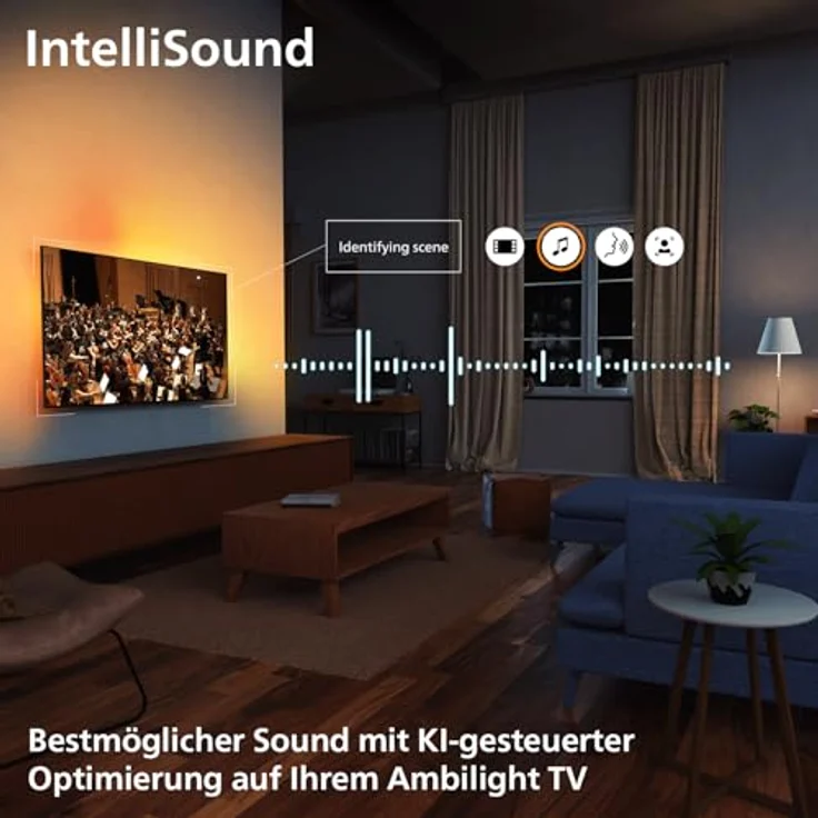 PHILIPS Ambilight TV 55OLED761/12, 55 Zoll OLED Smart TV mit UHD 4K und Ambilight Technologie – Bild 10