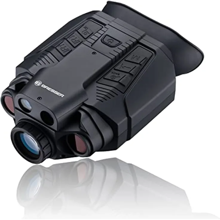 Bresser Nachtsichtgerät, digitales Nachtsichtgerät mit hoher Lichtempfindlichkeit und kompakter Bauweise