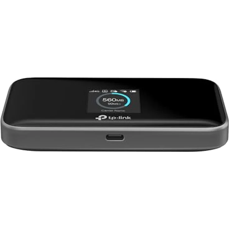 TP-Link M7450, tragbarer Router mit 300 Mbit/s, LTE, UMTS und 32 GB erweiterbarem Speicher, Schwarz – Bild 3