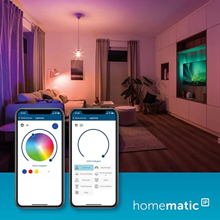 Homematic IP Smart Home LED Controller – RGBW, Lichtstimmung und Farbtemperatur individuell steuern, 157662A0 – Bild 5