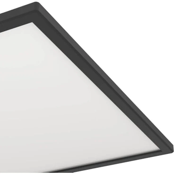 EGLO connect.z Smart Home LED Badezimmer Deckenleuchte Rovito-Z, ZigBee, App und Sprachsteuerung Alexa, warmweiß-kaltweiß, RGB, dimmbare Bad Deckenlampe, schwarz, IP44, 50x50 cm – Bild 5