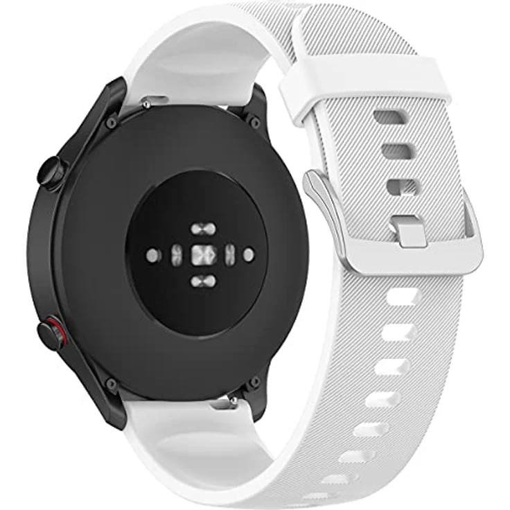 Shieranlee 22mm Armband für SUUNTO 9 Peak, Huawei Watch 3 Pro, Vantage M/M2, Letsfit IW2, UMIDIGI Uwatch 3S – Umweltfreundliches Silikon, Schnellwechselverschluss, Hochwertiger Edelstahlverschluss – Bild 1