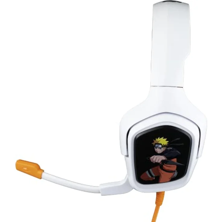 Konix Universal Gaming Headset mit flexiblem Mikrofon, Kompatibel mit PS4, PS5, Xbox One, PC, Tablet, Smartphone, Weiß/Orange, Schwarz, Einzigartige - Preisvergleich – Bild 2
