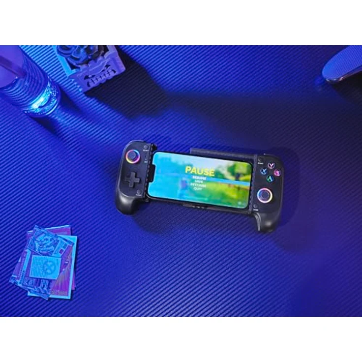 Trust GXT735 Mylox Wireless Mobile Controller, Bluetooth 5.0 für Android und iOS, mit RGB-LED-Tasten und 12 Stunden Akkulaufzeit, Schwarz – Bild 9