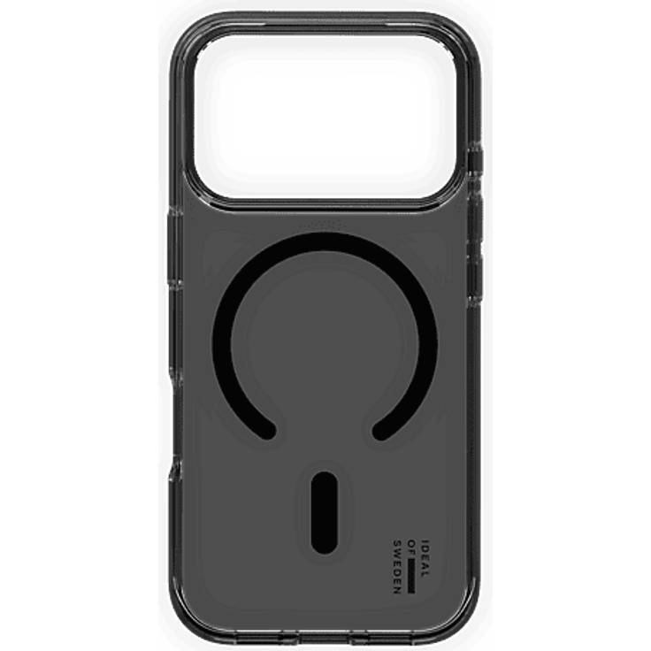 IDEAL OF SWEDEN Clear Case MagSafe, Backcover für Apple iPhone 17 Pro Max, Tinted Black