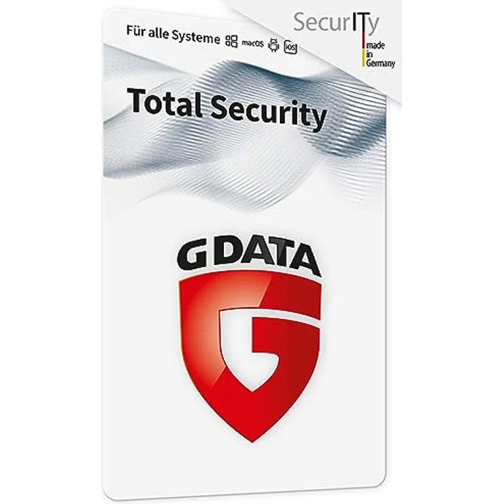 G DATA Total Security 2023 | 3 Geräte - 1 Jahr | Virenschutzprogramm | Passwort Manager | PC, Mac, Android, iOS | zukünftige Updates inklusive | Made in Germany | Aktivierungskarte – Bild 1