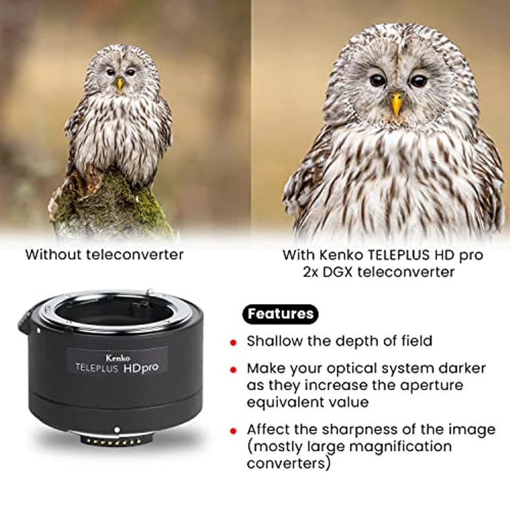 Kenko Teleplus HD pro 2.0X DGX Tele-Konverter für Nikon F Bajonett und Objektive – Bild 8