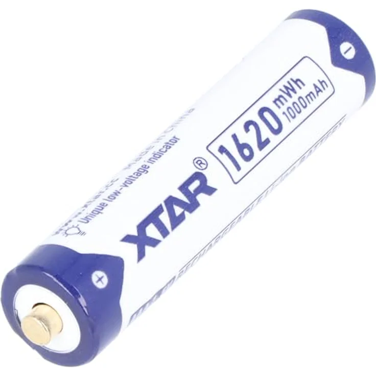 XTAR AAA Micro LR03, 4er Set Li-Ion Akkus 1,5V, 1000mAh mit LED-Indikator und Aufbewahrungsbox – Bild 3