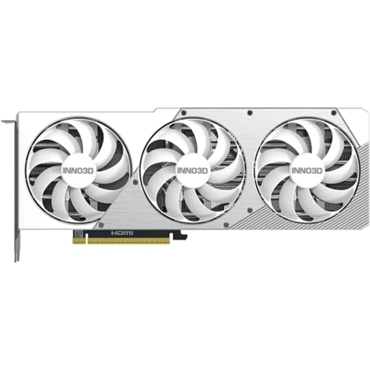 Inno3D RTX5070 TI X3 OC White Grafikkarte mit 16GB GDDR7 HDMI 3xDP – Bild 2