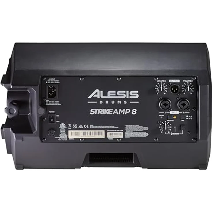 Alesis Strike Amp 8 MK2, aktiver E-Drum Monitor mit 2000W Peak, 8" Woofer, Bluetooth, 1100W RMS, 256x245x436 mm – Bild 13