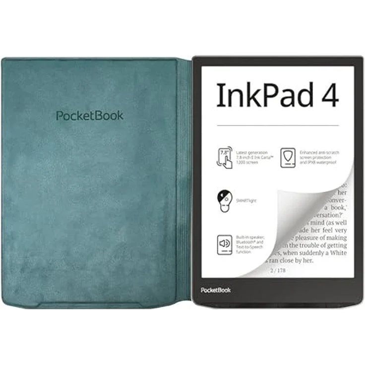 PocketBook Flip Cover - Wintertime Print, E-Book-Cover für 19,8 cm (7,8 Zoll) Geräte mit Sleep-Cover-Funktion, leicht und stylisch – Bild 8