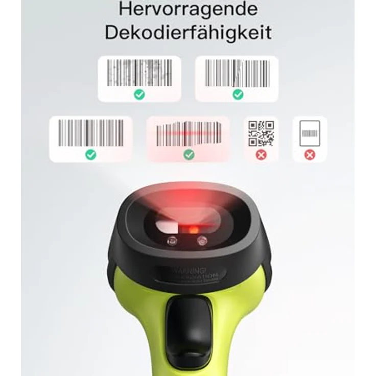 Inateck Barcode scanner Wireless GHz – Bild 3