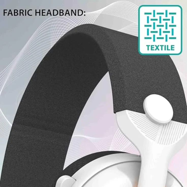 Subsonic Wireless Headset All Platforms 7.1 MULTI, Kabelloses Gaming Headset mit RGB-LED, Weiss, bis zu 40 Stunden Akkulaufzeit – Bild 6