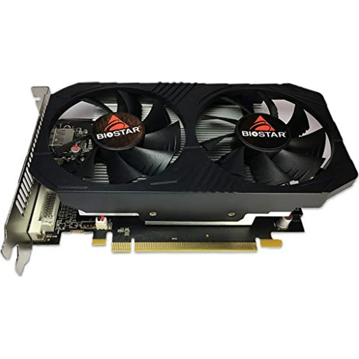 Biostar OC Gaming Radeon RX 560 4GB GDDR5 128-Bit DirectX 12 PCI Express 3.0 x16, DVI-D Dual Link, HDMI, DisplayPort und Vortex Dual Kühler – Bild 3