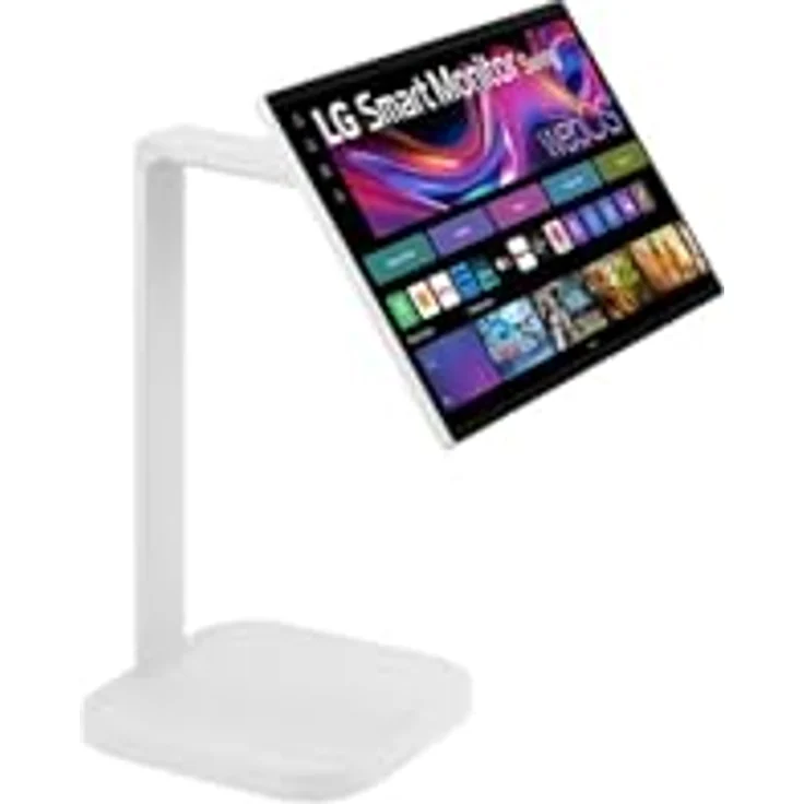 LG Smart Monitor Swing 32U889SA-W, 32 Zoll IPS Monitor mit 4K FHD (3840x2160), 5ms GtG, 60Hz, HDR 10, DCI-P3 95%, neigbar, höhenverstellbar – Bild 1