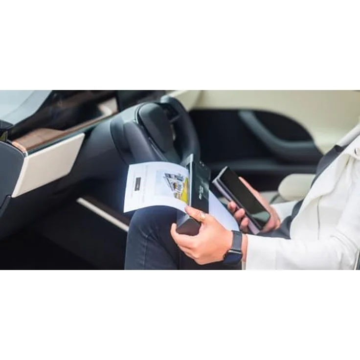 IRIScan Anywhere 6Pro WiFi mobiler dokumentenscanner Duplex : 15PPM | mobiler Scanner | Scanner a4 | Akku | WiFi | OCR | PDF | Scan to USB | Schwarz | WinMac | iOS Android – Bild 4