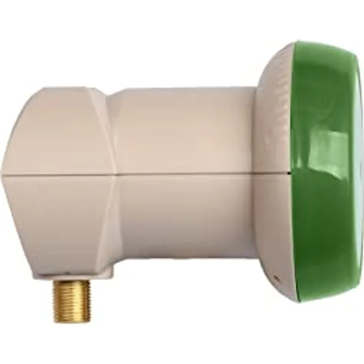 HUMAX Green Power Single-LNB, Stromspar-LNB, Satelliten universal LNB, LTE-Filter, 1 Teilnehmer inkl. Wetterschutzgehäuse und vergoldete F-Buchse, für digitales Fernsehen in HD, Full HD und 4K UHD