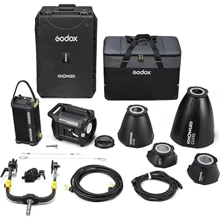 Godox MG1200BI Kit Blitzgeräte, bi-Color knowled, Accessoire image & son – Bild 3