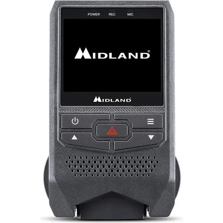 Midland Street Guardian Easy Dashcam (HD), kompakte Autokamera mit Full HD 1920x1080, 120 Grad Weitwinkelobjektiv, bis zu 64 GB Micro SD speicherbar