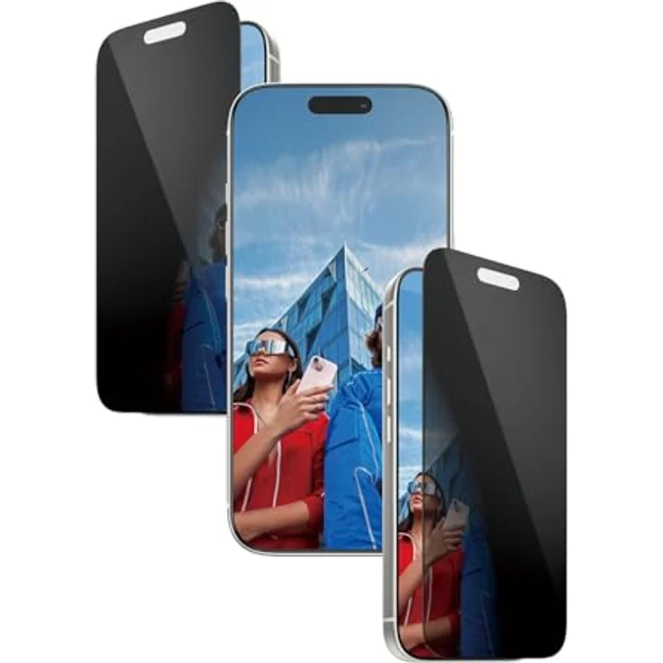 PanzerGlass Privacy Protector für iPhone 17 Pro, Displayschutzfolie mit drei Jahren Garantie gegen Herstellungsfehler – Bild 1