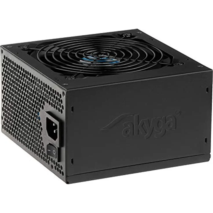 AKYGA Basic Power Supply AK-B1-700BE, 700W ATX 2.31 Black Edition, 5x SATA, PCI-E 6+2 Pin, 120mm Fan, PPFC – Bild 3