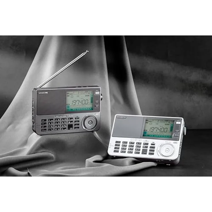 Sangean ATS-909X2 Profi Weltempfänger mit UKW Stereo, weiß weiß – Bild 8