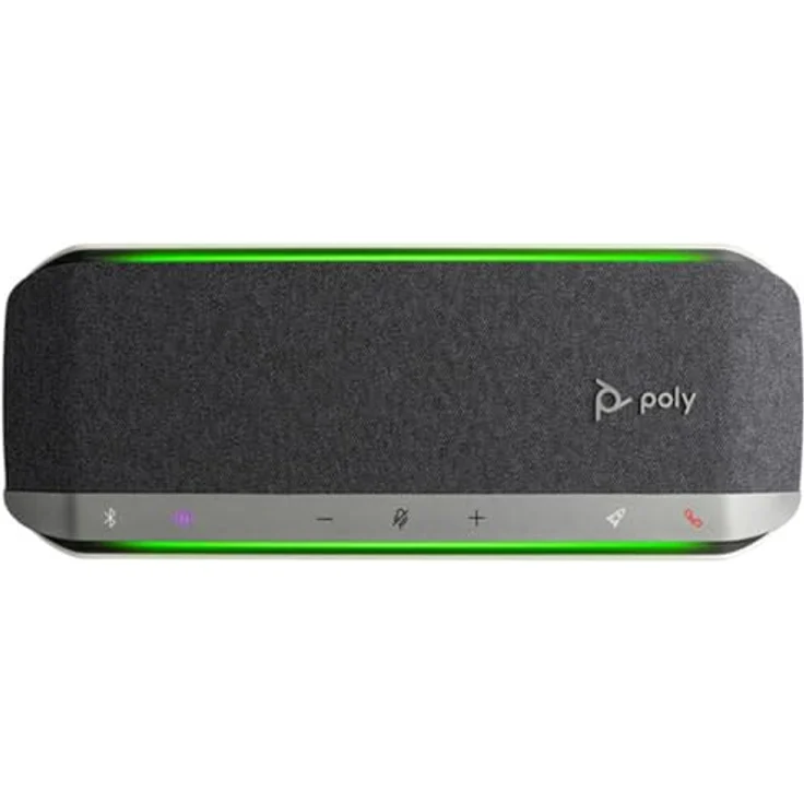 POLY SYNC 40 SY40-M USB Bluetooth Konferenzlautsprecher inkl. kombiniertes USB-A-USB-C-Kabel Teams zertifiziert – Bild 2
