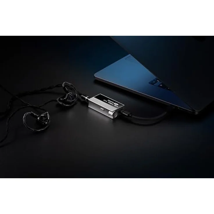 Astell&Kern AK HC5 (Display, Klangregelung, USB-DAC), Kopfhörerverstärker, Schwarz, Grau – Bild 7