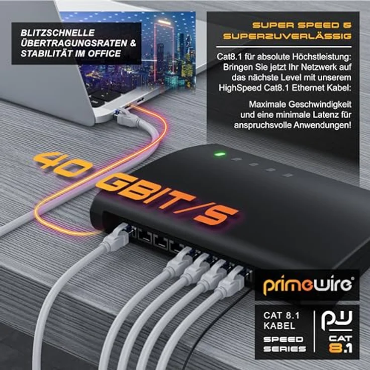 CSL Vertikalmaus 600-1600 DPI, kabellose ergonomische Maus mit Bluetooth und 2,4 GHz, armschonend, schwarz – Bild 6