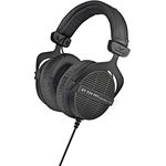 beyerdynamic DT 990 PRO Limited Black Edition 250 Ohm. Einseitig kabelgebundener Over-Ear-Studiokopfhörer für Mixing, Mastering und Editing