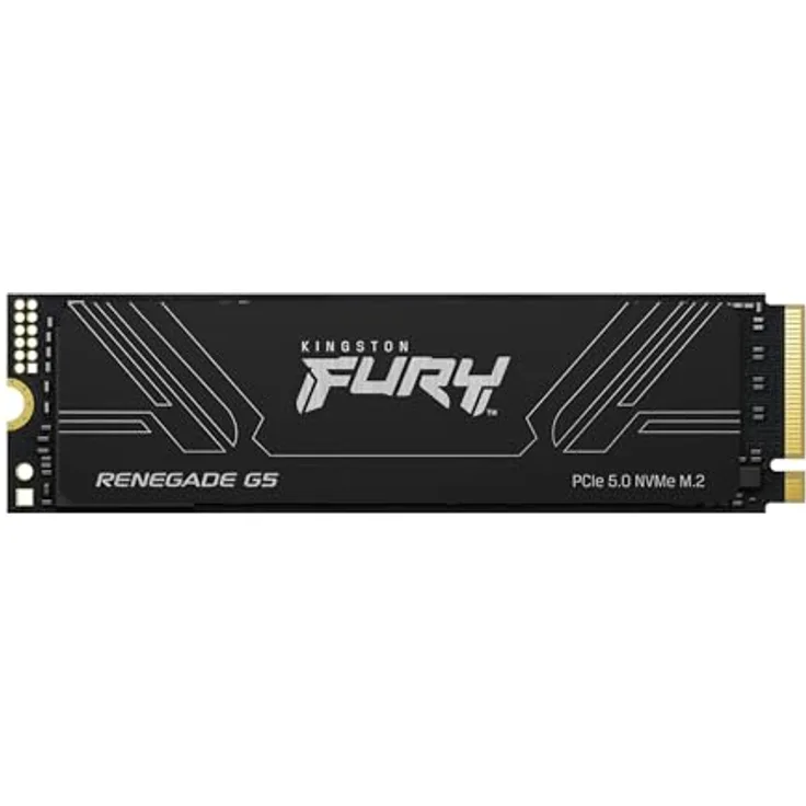Kingston Fury Renegade G5 PCIe 5.0 NVMe M.2 SSD 2T-SFYR2S/2T0, 2TB Speicherplatz, schnelle Lese- und Schreibgeschwindigkeiten