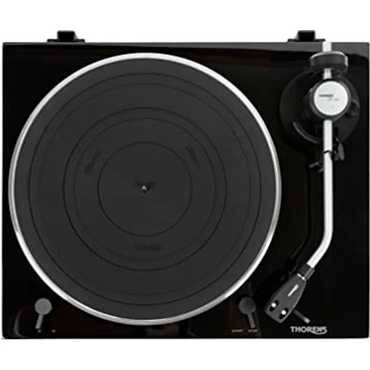 Thorens Plattenspieler TD 204 Hochglanz Schwarz – Bild 5