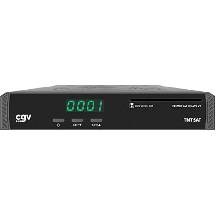 CGV Premio Sat HD W7 V2, HD Satellitenreceiver für Camper mit digitalem Audioausgang und Kinderschutz – Bild 2