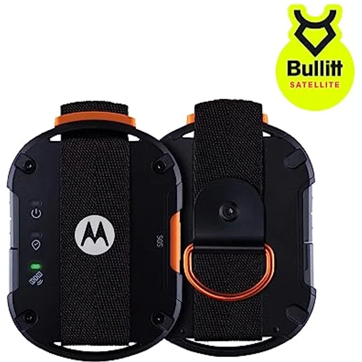 Motorola Defy Satellite, Zwei-Wege-Satelliten-Messenger für Android und iOS, Schwarz-Orange – Bild 6