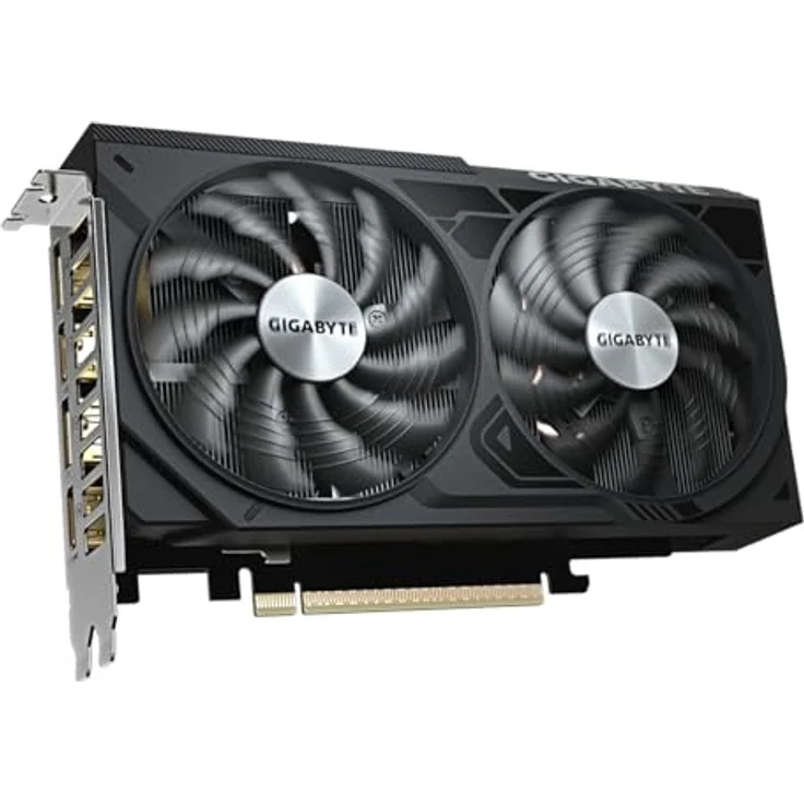 GIGABYTE GeForce RTX 5050 WINDFORCE OC V2 8G Grafikkarte - 8GB GDDR6, 128bit, PCI-E 5.0, 2572MHz, 2 x DP, 2 x HDMI, NVIDIA DLSS 4, bis zu 7680 x 4320 Pixel – Bild 3