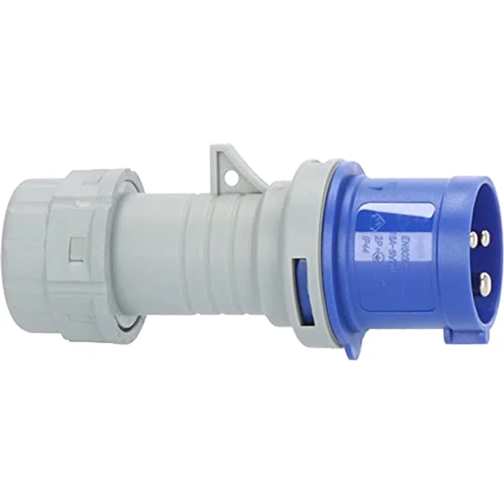 Brennenstuhl CEE-Stecker IP44 (230V, 16A, für den Einsatz im Außenbereich) – Bild 1