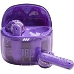 JBL Tune Flex Ghost Kopfhörer – Wasserfeste In-Ear-Kopfhörer mit Noise-Cancelling, Bluetooth und bis zu 32 Stunden Akkulaufzeit – Purple Ghost